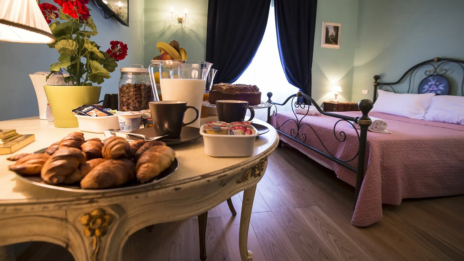 Bed and Breakfast Residenza Dei Principi à Rome Couette-café
